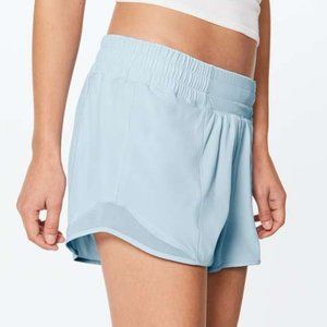 Lululemon Ice Milk Blue Hottie Hot Shorts